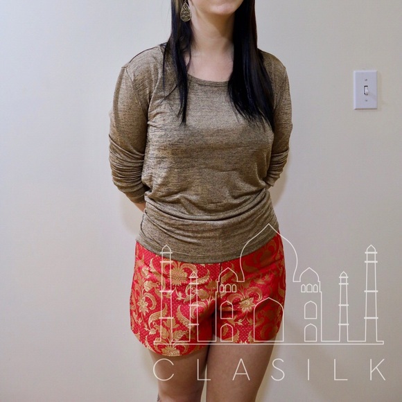 Hand Crafted Salmon Shorts - Picture 5 of 6